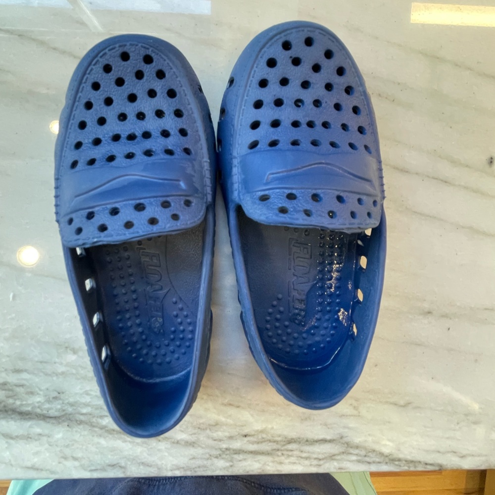 Kids Blue Slip-On Shoes